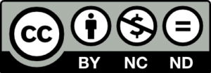 creative commons by-nc-nd